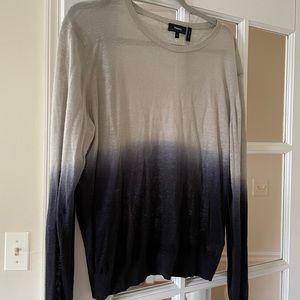Theory Ombré M Linen Sweater
